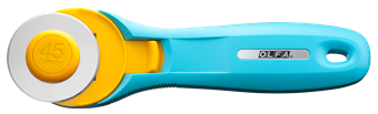 OLFA Rullekniv 45 mm RTY-2C Turkos/Aqua Blue
