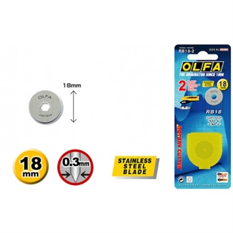 OLFA Knivblad 28MM 2-pack RB28-2