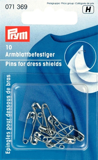 PRYM - Sækerhetsnålar 19 mm 10 st