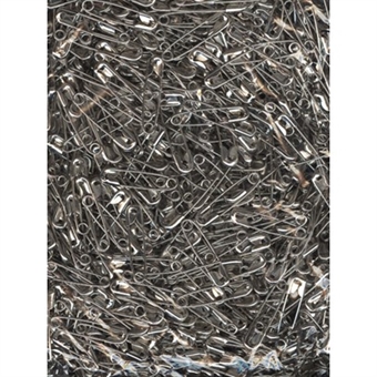 PRYM - Sækerhetsnålar No. 0 27 mm SILVER 1000 st