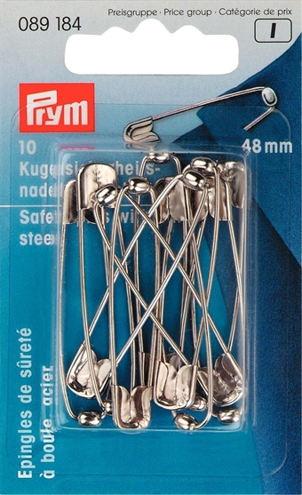PRYM - Sækerhetsnål med kula 48 mm HT3
