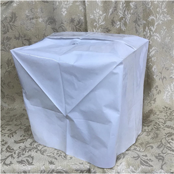 Huv mjuk/ Dust cover Overlock 34x24x28 cm
