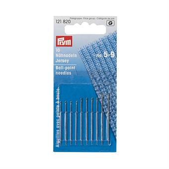 PRYM - Hand synåler Jersey - Balll point No. 5-9 10 st