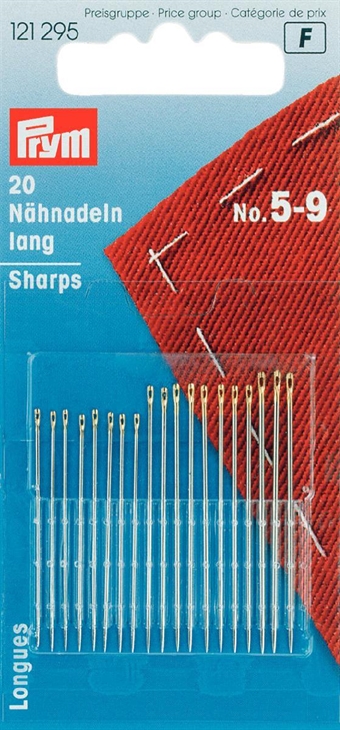 PRYM - Handsy nåler sharps blanda no. 5-9 med 20 st