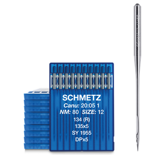 Schmetz nål 134 (R) 80/12 10-pack 1955, 135x5, DPX5