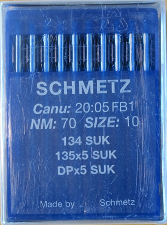 Schmetz nål 134 jersey 70 10-pack 135x5 SUK, DPx5 SUK