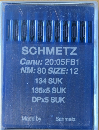 Schmetz nål 134 jersey 80 10-pack 135x5 SUK, DPx5 SUK