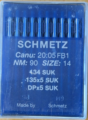 Schmetz nål 134 jersey 90 10-pack 135x5 SUK, DPx5 SUK