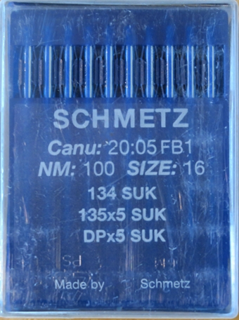 Schmetz nål 134 jersey 100 10-pack 135x5 SUK, DPx5 SUK