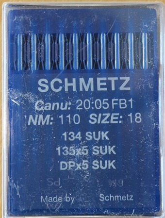 Schmetz nål 134 jersey 110 10-pack 135x5 SUK, DPx5 SUK