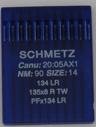 Schmetz nål 134 LR læder 90/14 10-pack 135x8 R