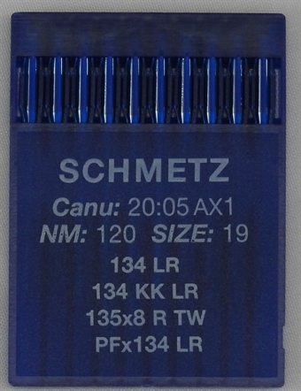 Schmetz nål 134 LR læder 120/20 10-pack 135x8 R