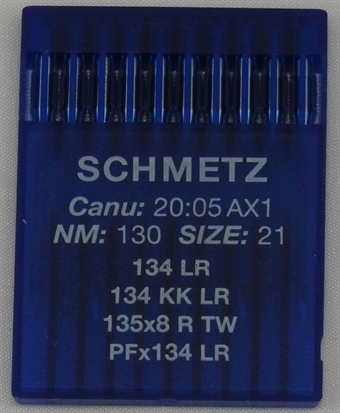 Schmetz nål 134 LR læder 130/21 10-pack 135x8 R