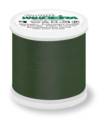 MADEIRA RAYON 40 200M - dark khaki