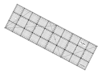 Sew Mate Quiltning linjal 15 x 50 cm