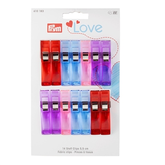 PRYM - LOVE 14 st Clips 5,50 cm
