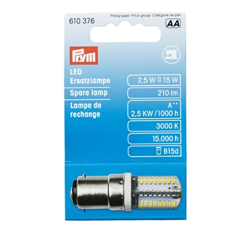 PRYM -LED lampe til symaskin bajonet B15d