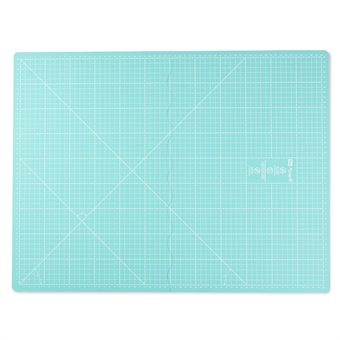 PRYM - Skjæremåtte vikbar uppvikt 45 x 60 cm x 2 mm ihopfælld 30x45cm, CM på framsidan, baksida antiglid