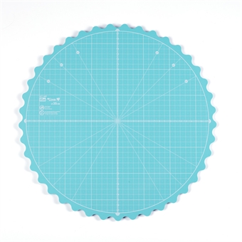 PRYM - Skjæremåtte rund roterbar, framsida CM Ø35 cm