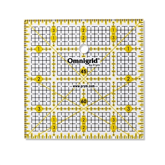 PRYM - Qulting Linjal 4x4 Inch Omnigrid