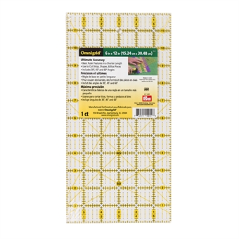 PRYM - Quilting Linja 6 x 12 Inch OMNIGRID