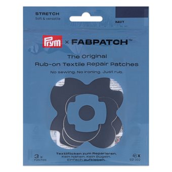 Prym Rub-on Patch Stretch Navy 3 pcs