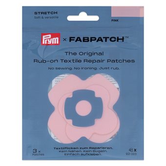 Prym Rub-on Patch Stretch Pink 3 pcs