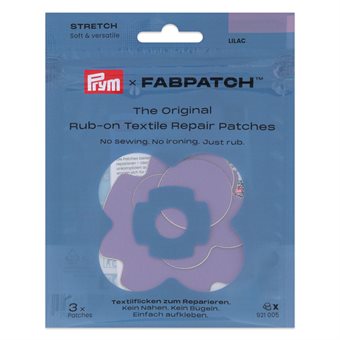 Prym Rub-on Patch Stretch Lilac 3 pcs