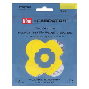 Prym Rub-on Patch Stretch Yellow 3 pcs