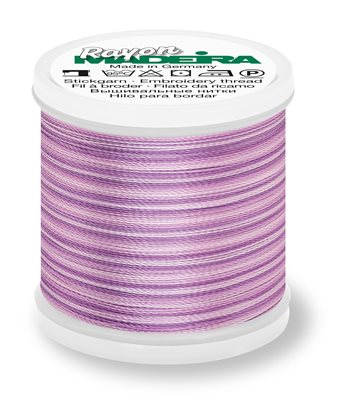 MADEIRA RAYON Ombré 40 200M - orchids