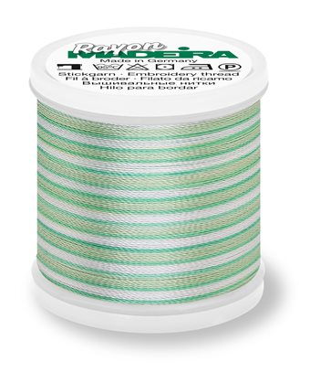 MADEIRA RAYON Ombré 40 200M - true greens