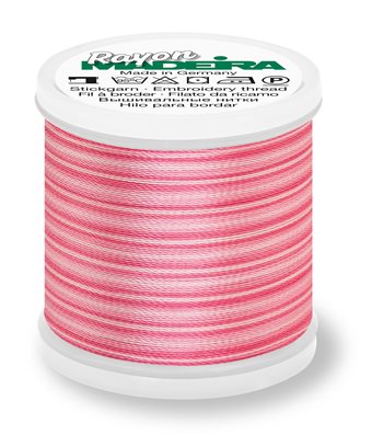 MADEIRA RAYON Ombré 40 200M - pinks