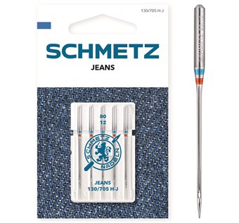 Schmetz 719037 jeans 130/705 H-J 80/12 5-pack