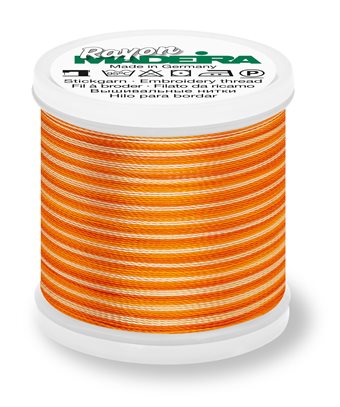 MADEIRA RAYON Ombré 40 200M - oranges