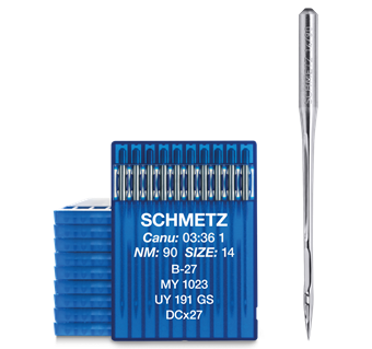 Schmetz nål B-27 90/14, MY 1023, UY 191 GS, DCx27 10-pack