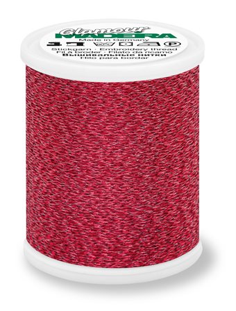 MADEIRA Glamour No.12 200M Broderi & Quilting Metallic - ruby