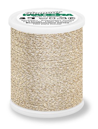 MADEIRA Glamour No.12 200M Broderi & Quilting Metallic - gold dust