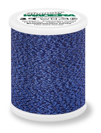 MADEIRA Glamour No.12 200M Broderi & Quilting Metallic - saphire