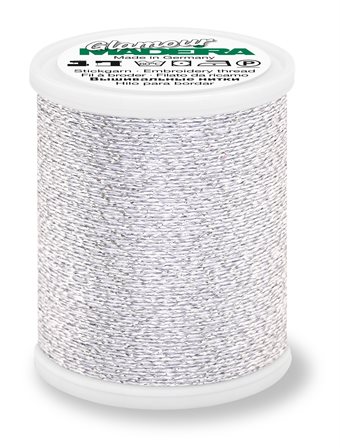 MADEIRA Glamour No.12 200M Broderi & Quilting Metallic - silver