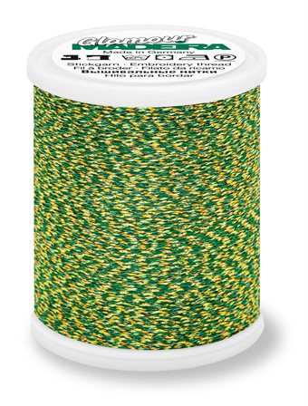 MADEIRA Glamour No.12 200M Broderi & Quilting Metallic - golden green
