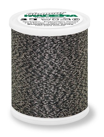 MADEIRA Glamour No.12 200M Broderi & Quilting Metallic - graphite