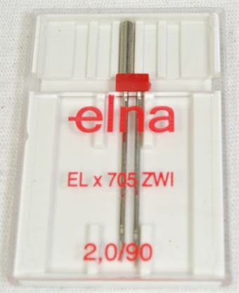 Schmetz tvillingnål Elna ELx705 ZWI 2,0/90