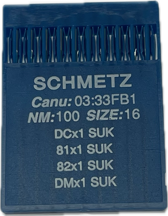 Schmetz nål DCx1 SUK Ball Point Overlock 100/16 03:33FB1 81X1/82X1/DMX1 10-pack