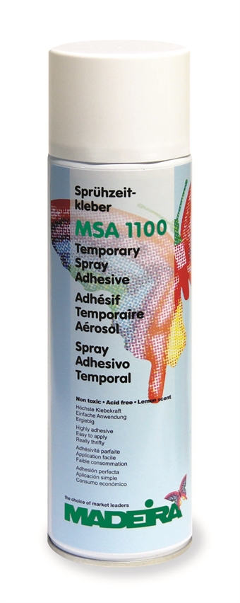MADEIRA MSA 1100 Temporary spray adesive, tillfælligt spraylim