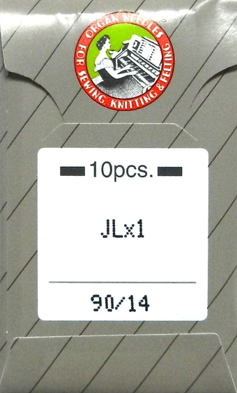 Organ Needle 10-pack 2053 SINGER JLx1 / BLx2N grovlek 90/14