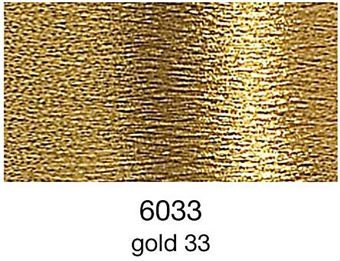 MADEIRA Heavy Metal 50% Polyester/50% Metalliserad Polycester. 6037 Gold 33, 200M