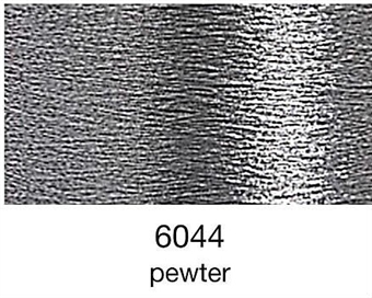MADEIRA Heavy Metal 50% Polyester/50% Metalliserad Polycester. 6044 Pewterl 200M