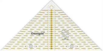 PRYM - Quilting linjal Trekant 1/4 fyrkant cm OMNIGRID