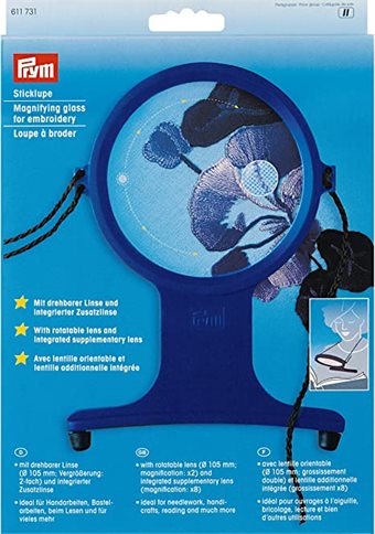 PRYM - Førstoringsglas med rem, for att hænga runt halsen (PLAST)