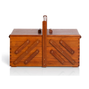 PRYM - Sykorg LARGE TRÆ MØRK 48x28x23 cm